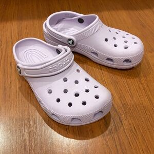 Lavender Crocs